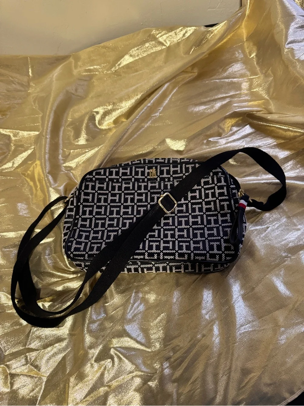 Tommy Hilfiger gold hardware